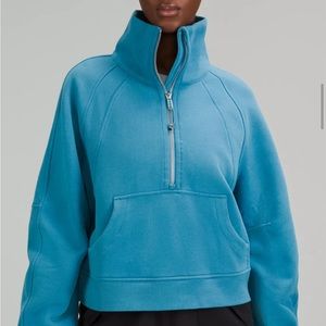 Lululemon Scuba Oversized Funnel Neck Half Zip XS/S
